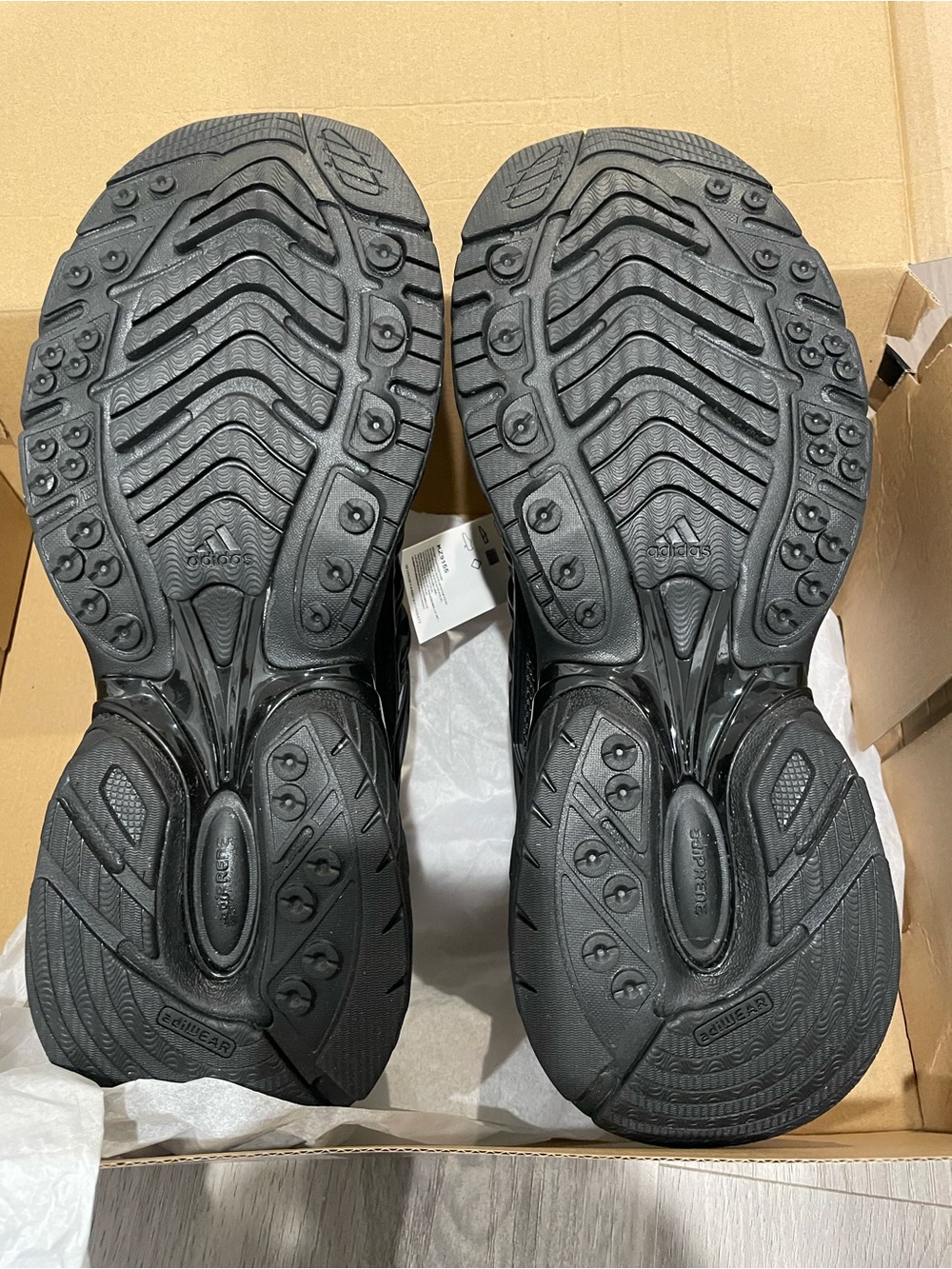New Adidas Adistar XLG 2.0 — “Triple Black” — Size 13 — KZ9155 - Picture 5 of 6